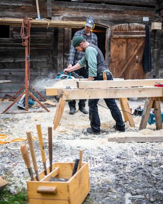 STALLSCHEUNE [1838] Ballenberg in Brienz, BE