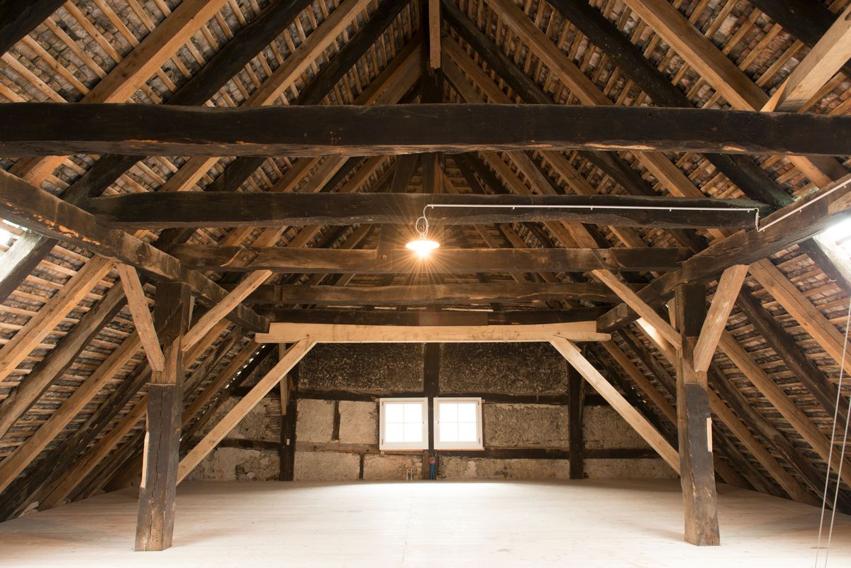 Dachwerk, Altparadies [1483] Schlatt, TG - Massiv-Werk